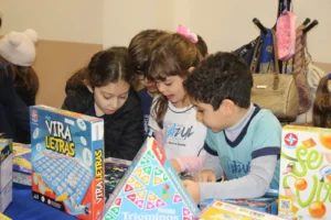 Bazar Sou Ação no Colégio Notre Dame